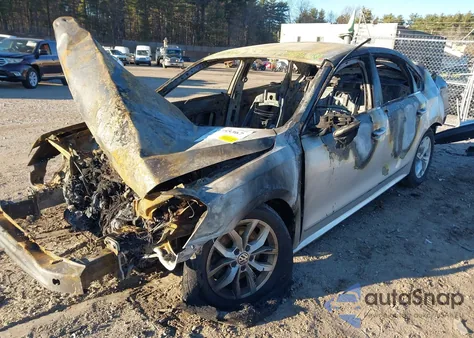 2017 Volkswagen Passat 1.8T S from USA, damaged, VIN 1VWAT7A36HC011430